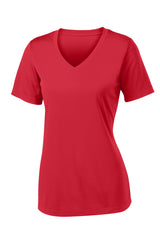 Sport-Tek Women's PosiCharge Competitor V-Neck Tee. LST353 1 of 2