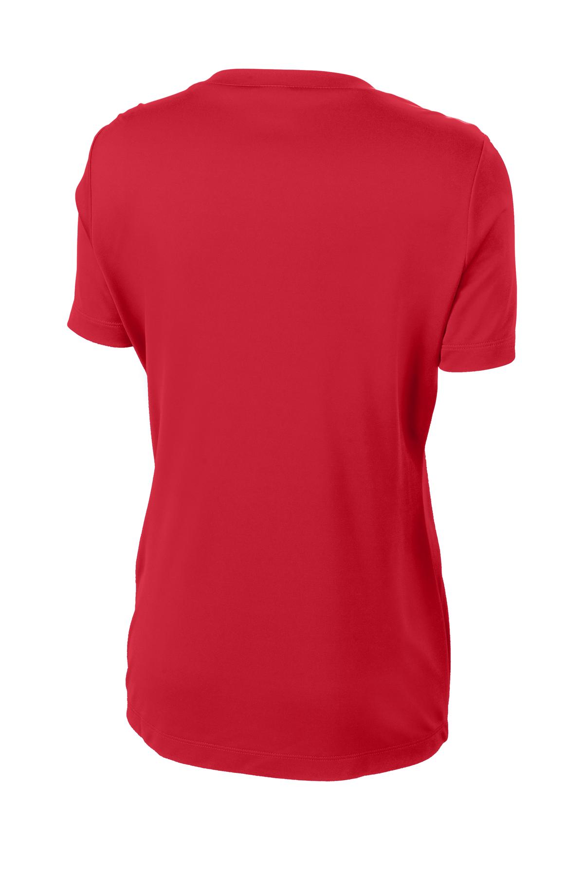 Sport-Tek Women's PosiCharge Competitor V-Neck Tee. LST353 1 of 2