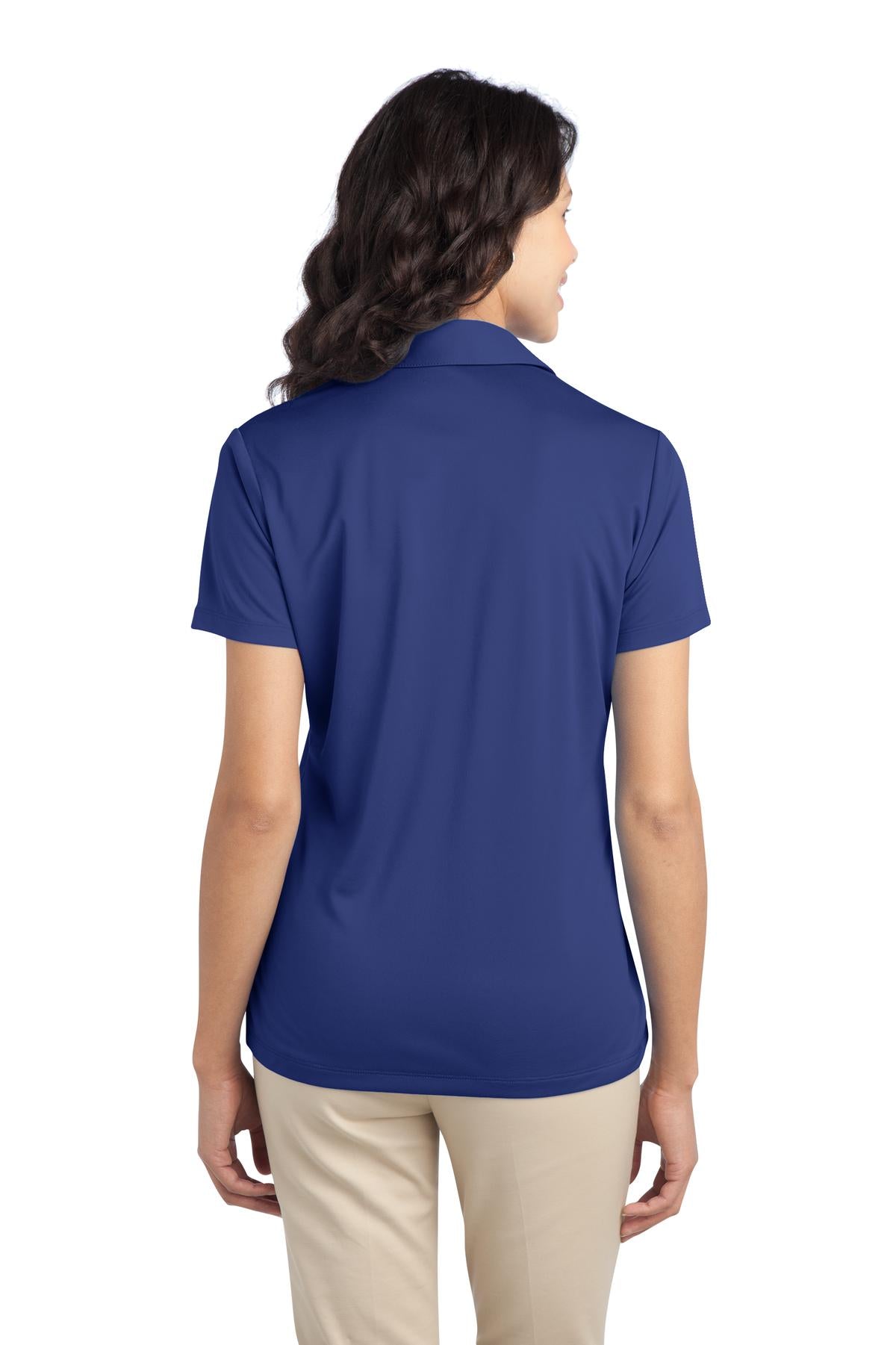 Port Authority Ladies Silk Touch Performance Polo. L540 1 of 2