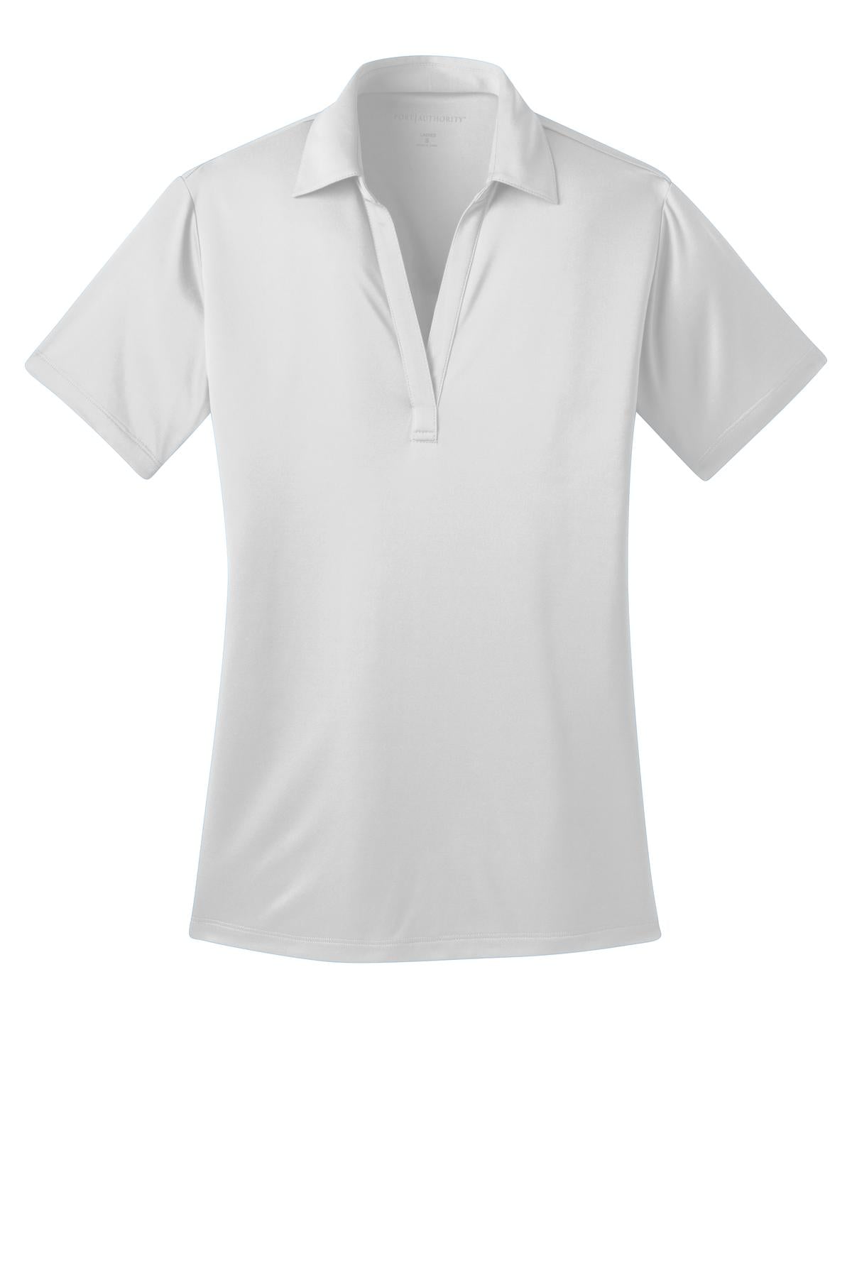 Port Authority Ladies Silk Touch Performance Polo. L540 1 of 2