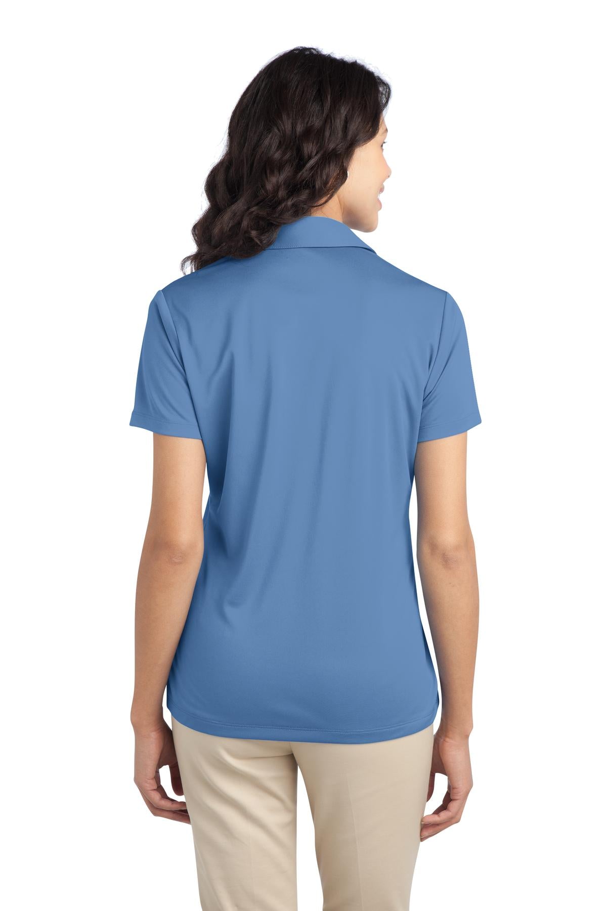 Port Authority Ladies Silk Touch Performance Polo. L540 1 of 2