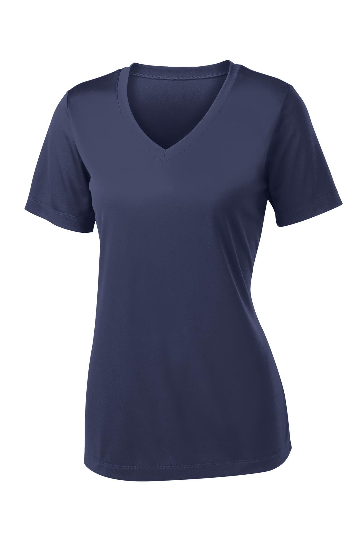 Sport-Tek Women's PosiCharge Competitor V-Neck Tee. LST353 1 of 2