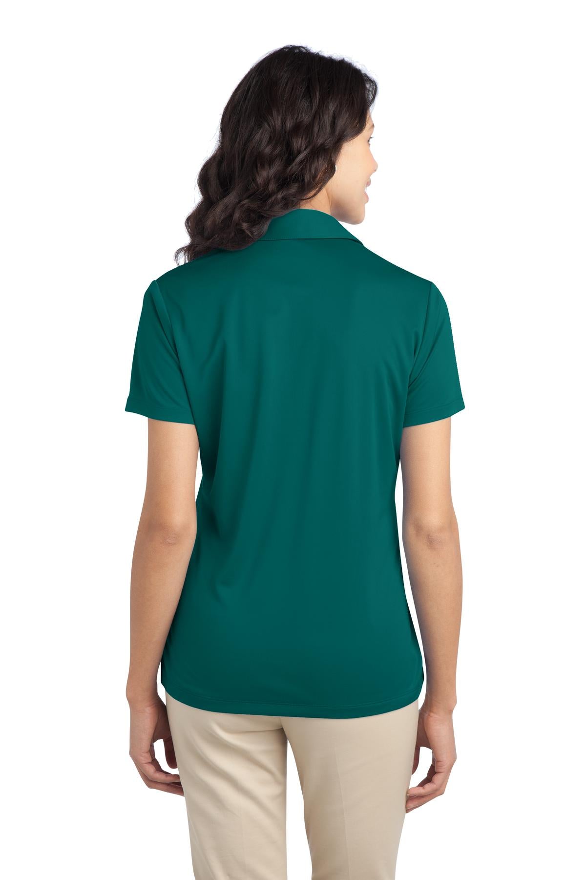 Port Authority Ladies Silk Touch Performance Polo. L540 1 of 2