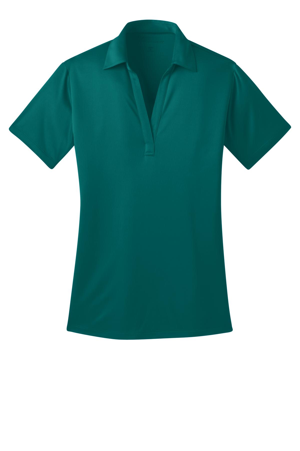 Port Authority Ladies Silk Touch Performance Polo. L540 1 of 2