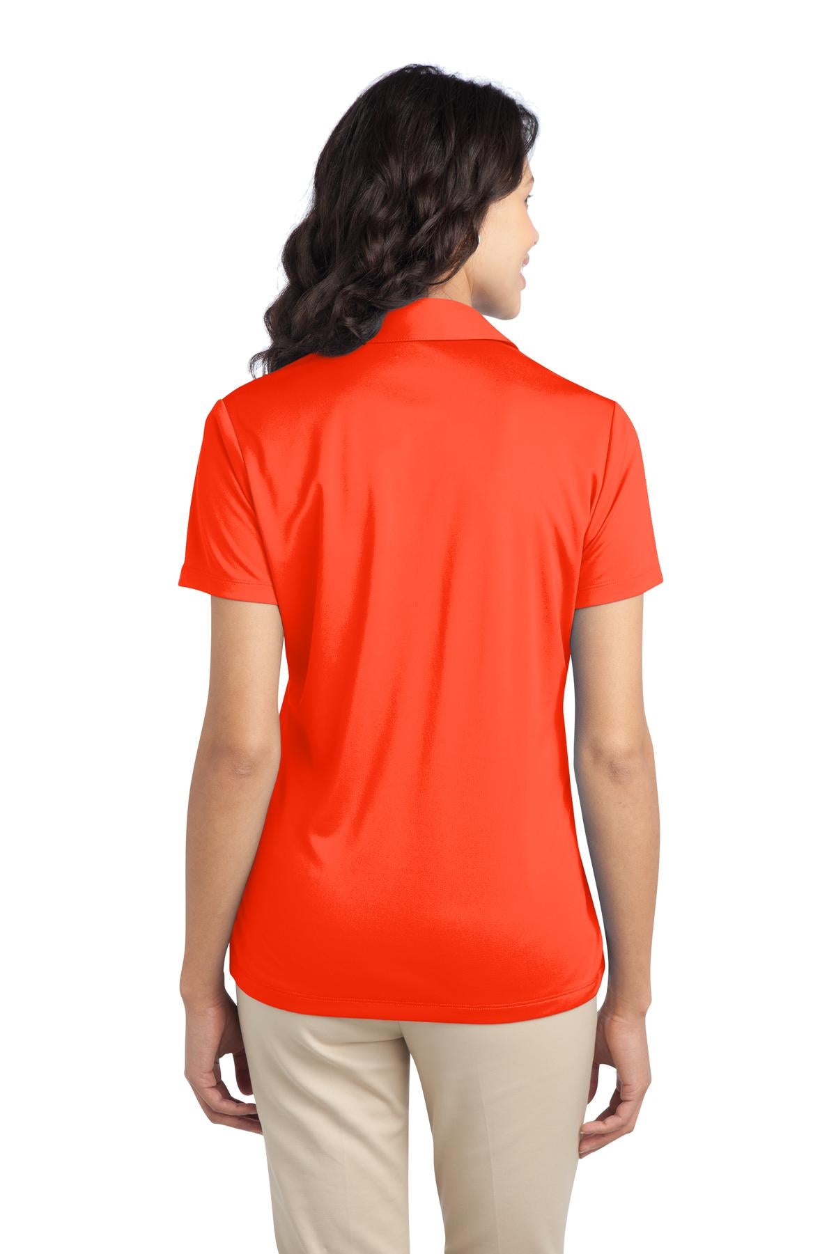 Port Authority Ladies Silk Touch Performance Polo. L540 1 of 2