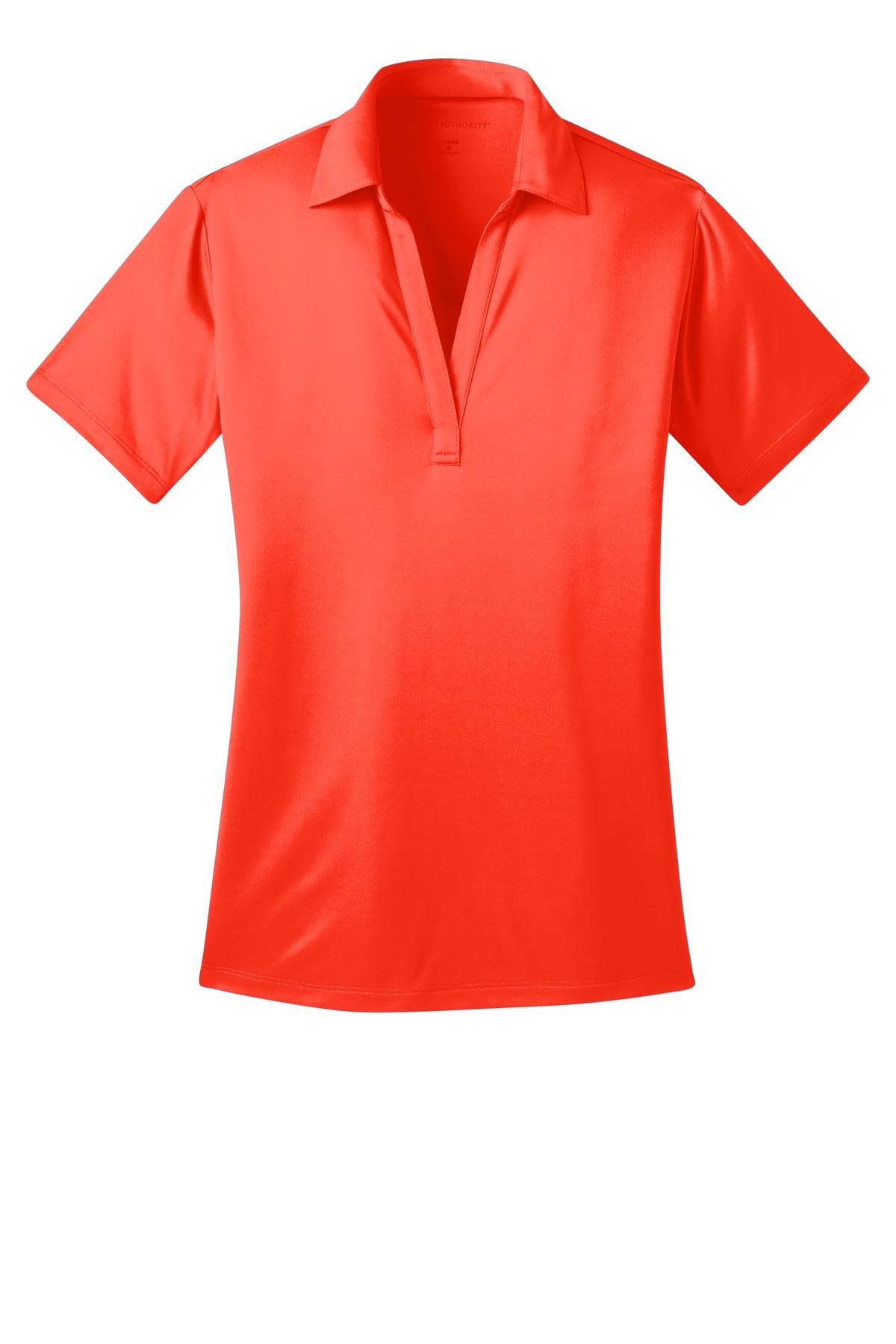 Port Authority Ladies Silk Touch Performance Polo. L540 1 of 2