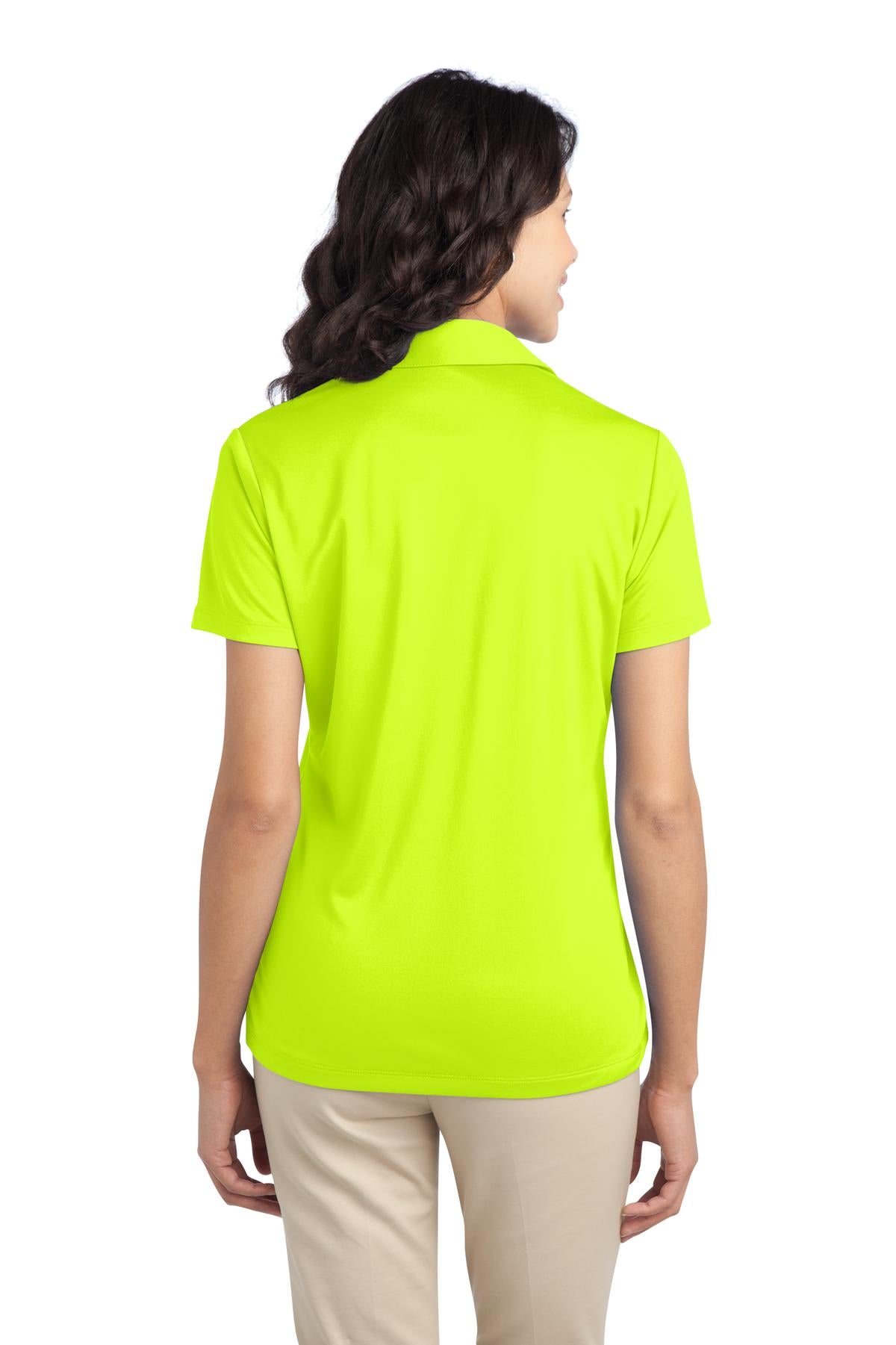 Port Authority Ladies Silk Touch Performance Polo. L540 1 of 2