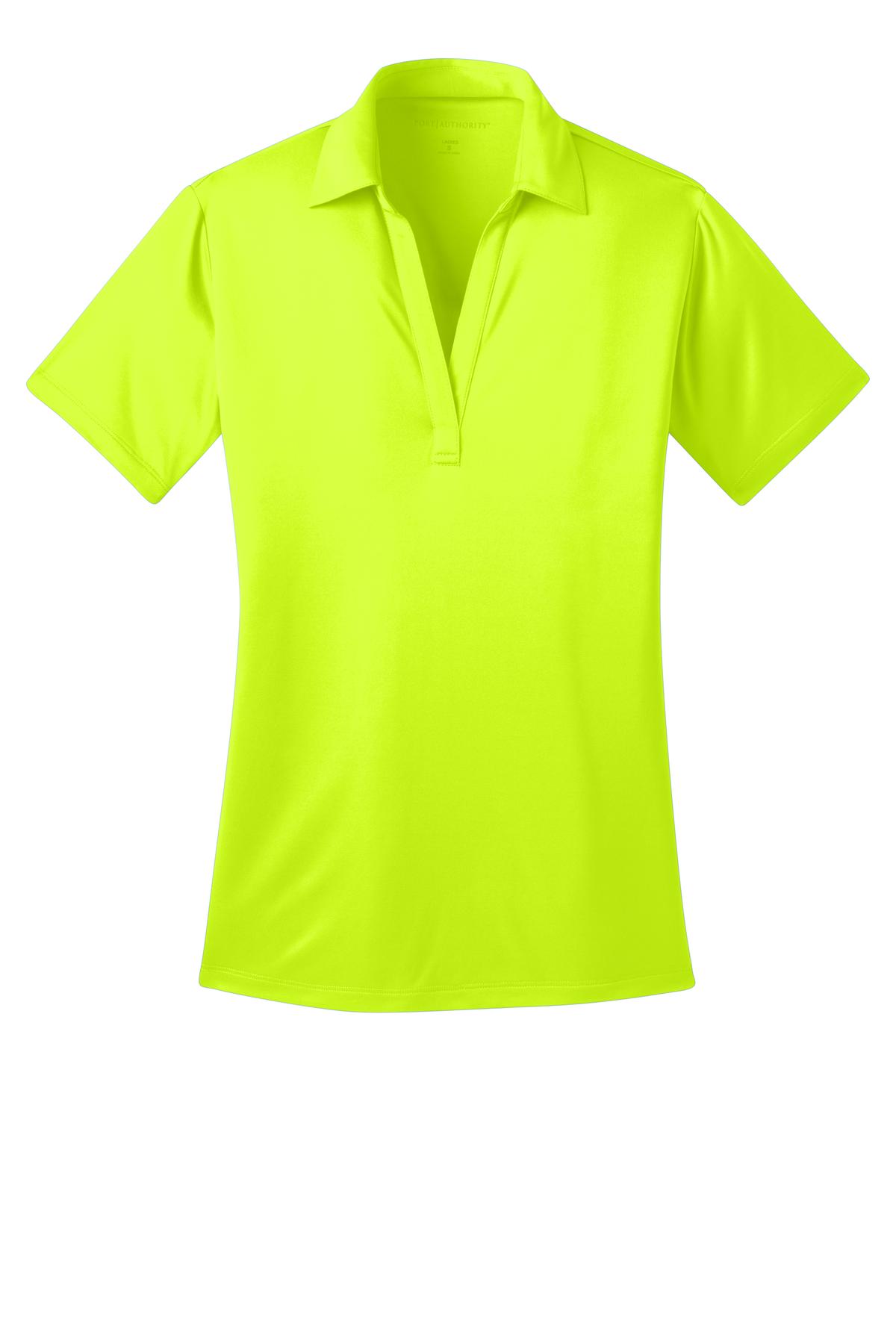 Port Authority Ladies Silk Touch Performance Polo. L540 1 of 2