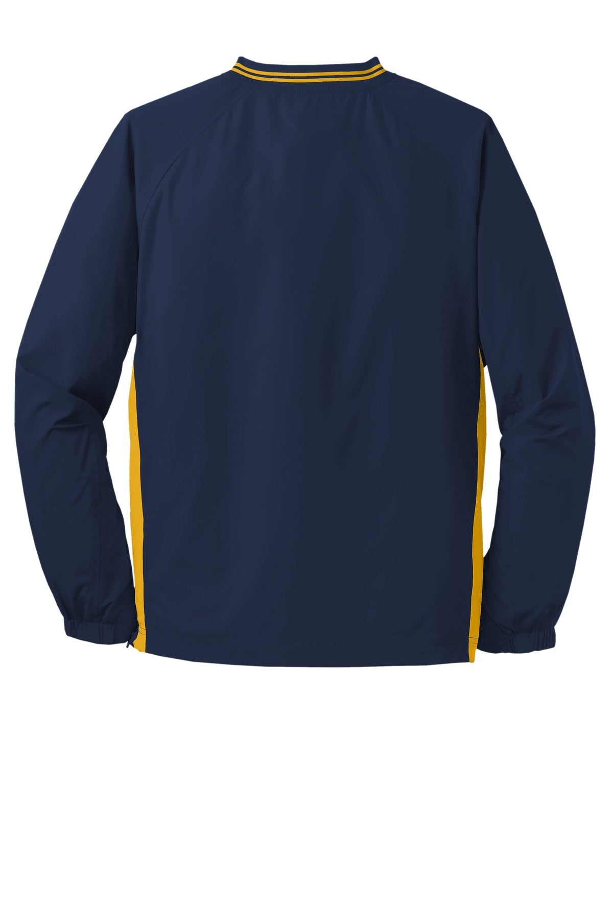 Sport-Tek Men's Tipped V-Neck Raglan Wind Shirt