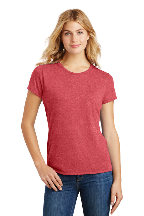 District Women's Perfect Tri Tee. DM130L District