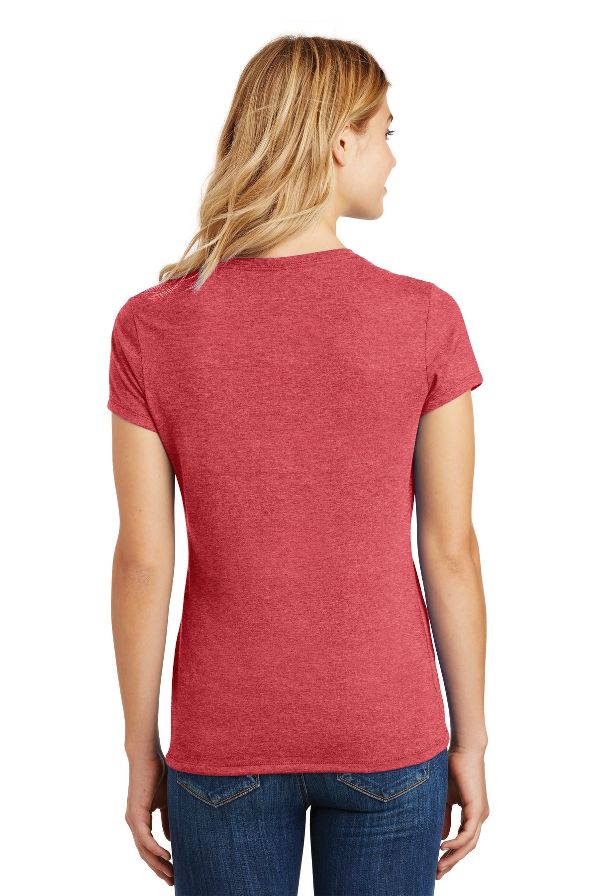 District Women's Perfect Tri Tee. DM130L District
