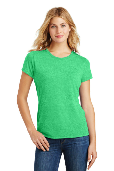 District Women's Perfect Tri Tee. DM130L District