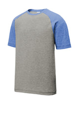 Sport-Tek Men's PosiCharge Tri-Blend Wicking Raglan Tee