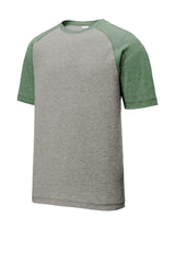 Sport-Tek Men's PosiCharge Tri-Blend Wicking Raglan Tee