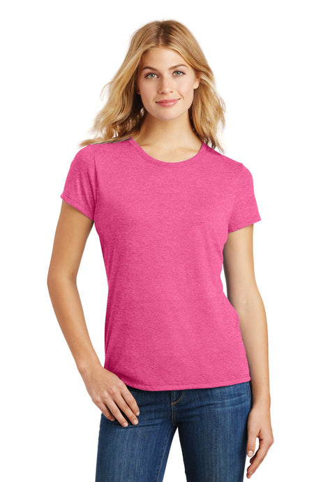 District Women's Perfect Tri Tee. DM130L District