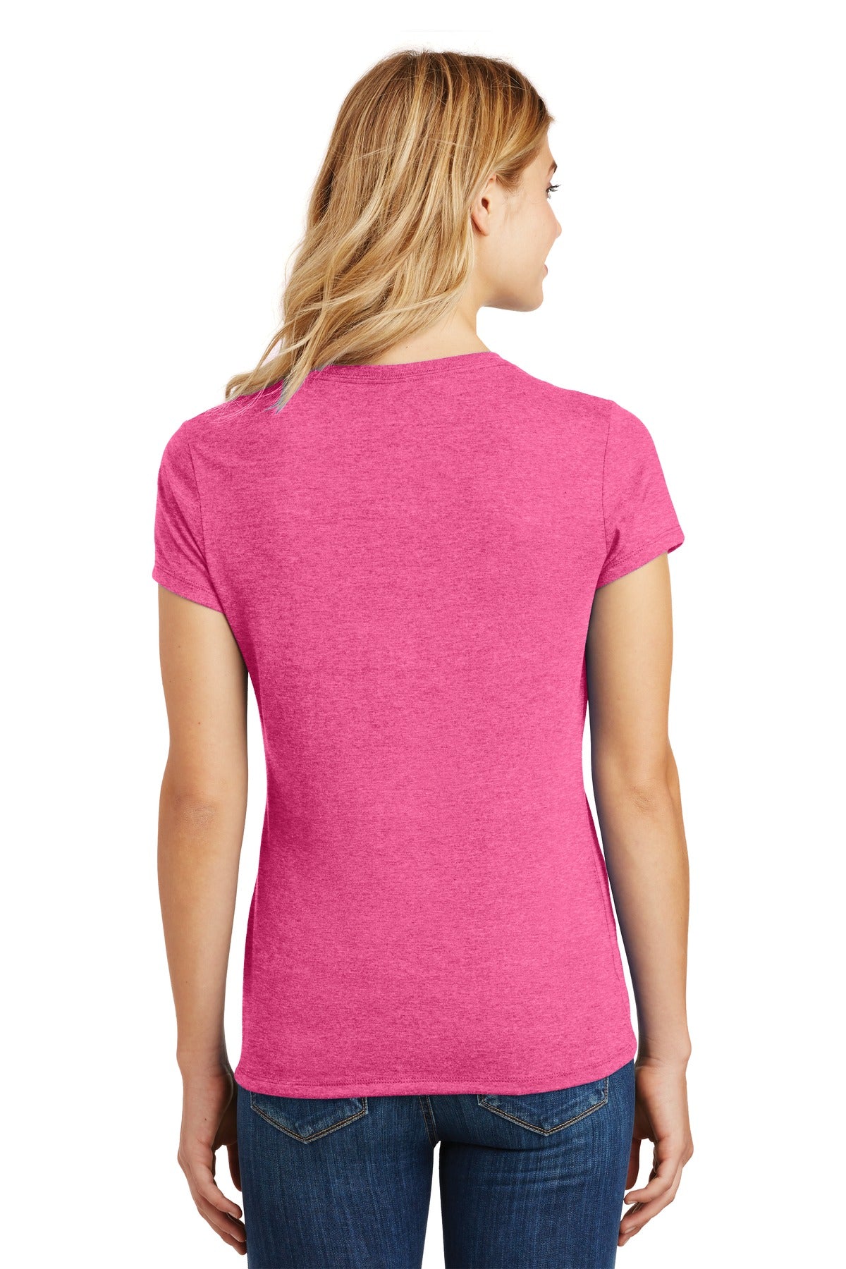 District Women's Perfect Tri Tee. DM130L District