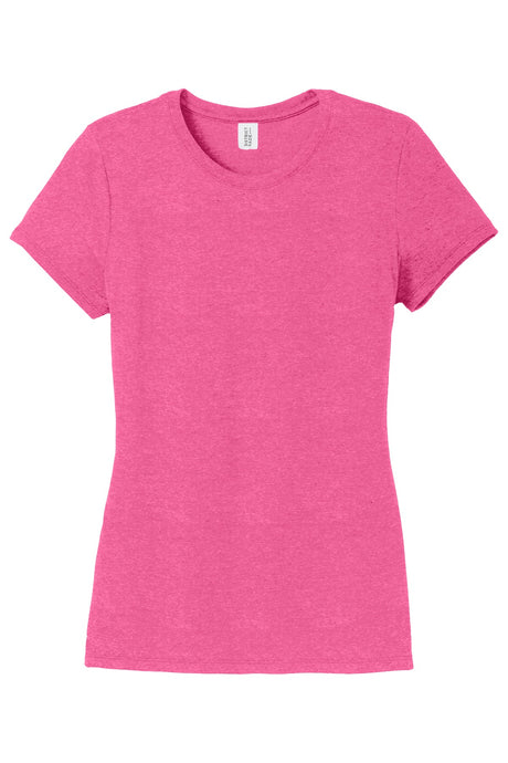 District Women's Perfect Tri Tee. DM130L District