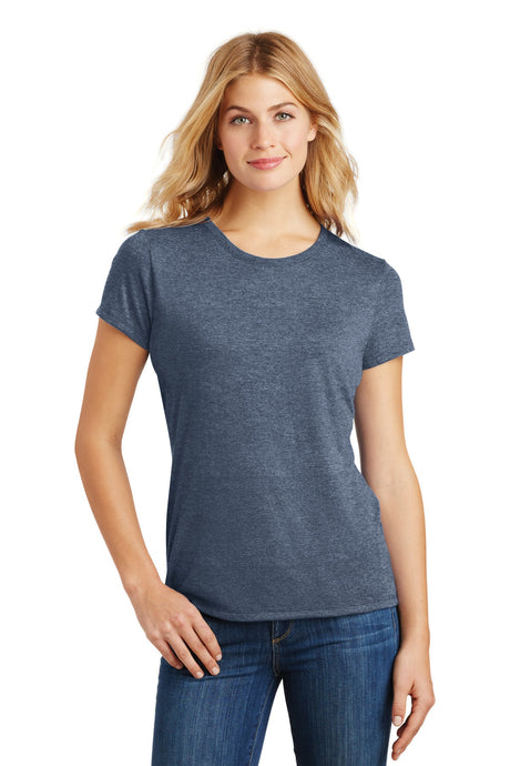 District Women's Perfect Tri Tee. DM130L District