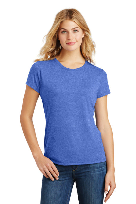 District Women's Perfect Tri Tee. DM130L District