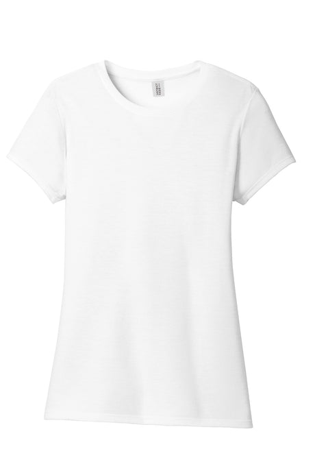 District Women's Perfect Tri Tee. DM130L District