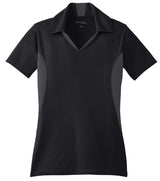 Sport-Tek Women's Side Blocked Micropique Sport-Wick Polo.  LST655
