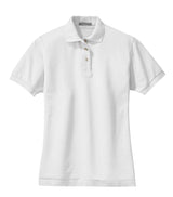 Port Authority Ladies Heavyweight Cotton Pique Polo.  L420