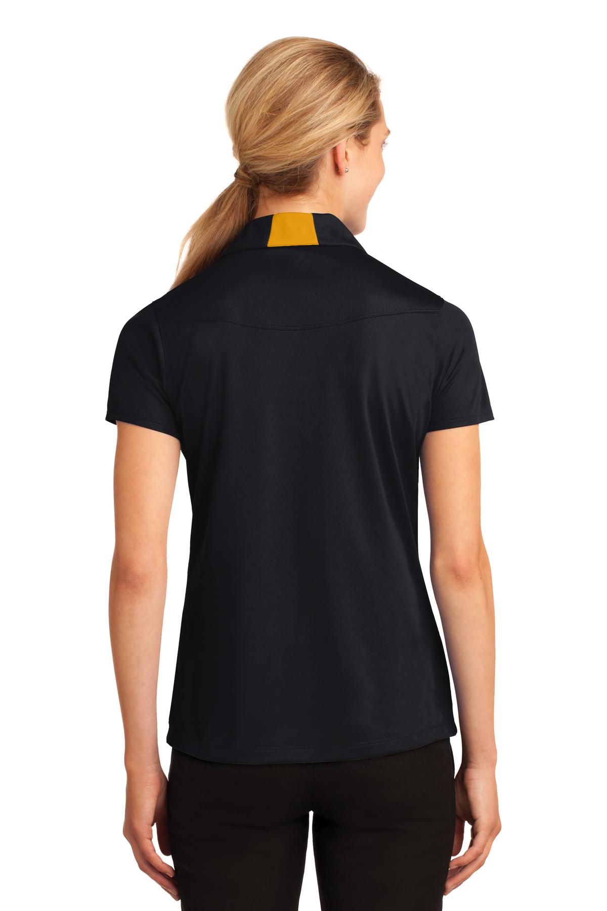 Sport-Tek Women's Side Blocked Micropique Sport-Wick Polo.  LST655