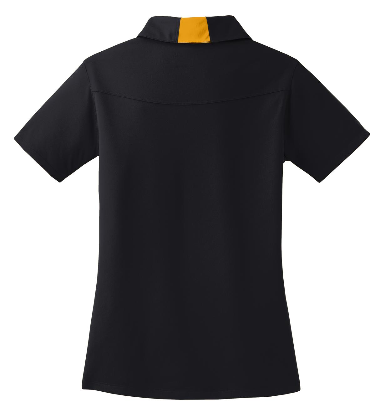 Sport-Tek Women's Side Blocked Micropique Sport-Wick Polo.  LST655