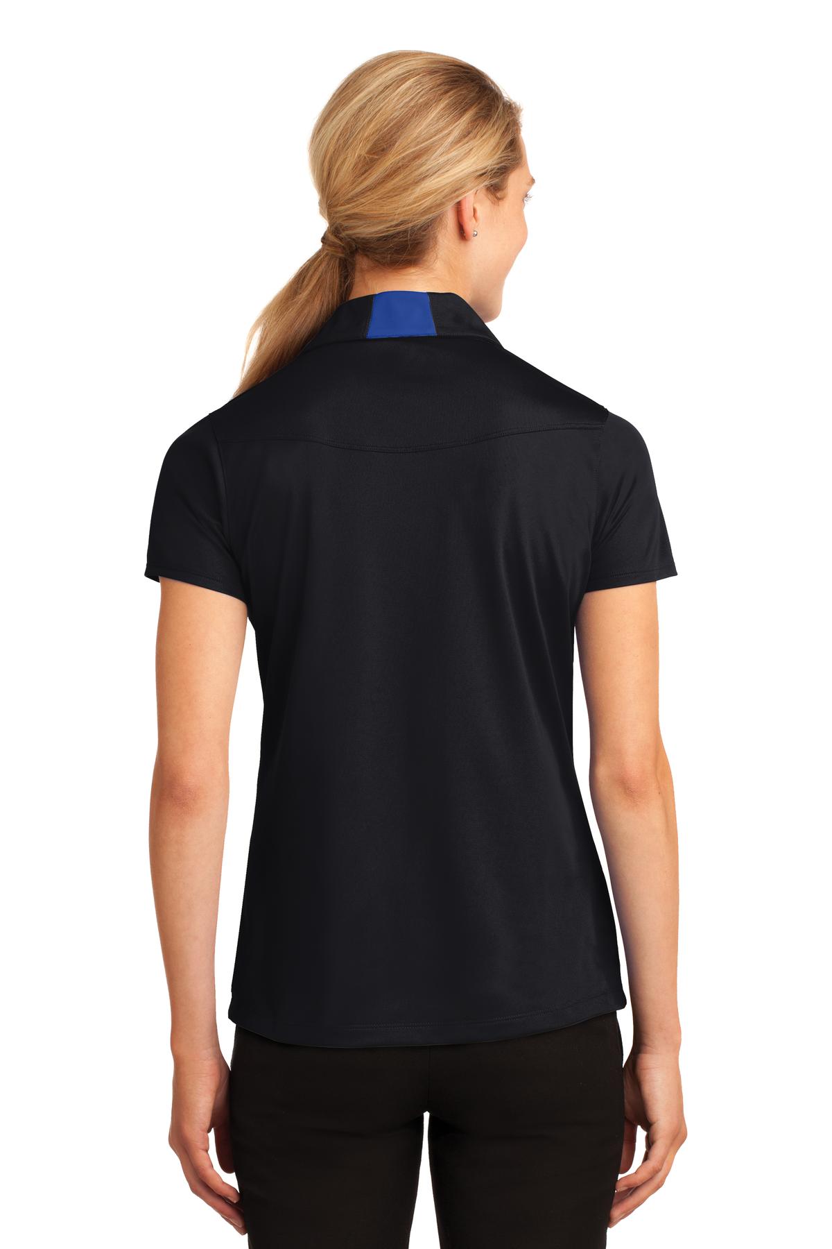 Sport-Tek Women's Side Blocked Micropique Sport-Wick Polo.  LST655