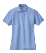 Port Authority Ladies Heavyweight Cotton Pique Polo.  L420