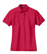 Port Authority Ladies Heavyweight Cotton Pique Polo.  L420