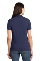Port Authority Ladies Heavyweight Cotton Pique Polo.  L420