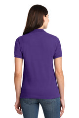 Port Authority Ladies Heavyweight Cotton Pique Polo.  L420