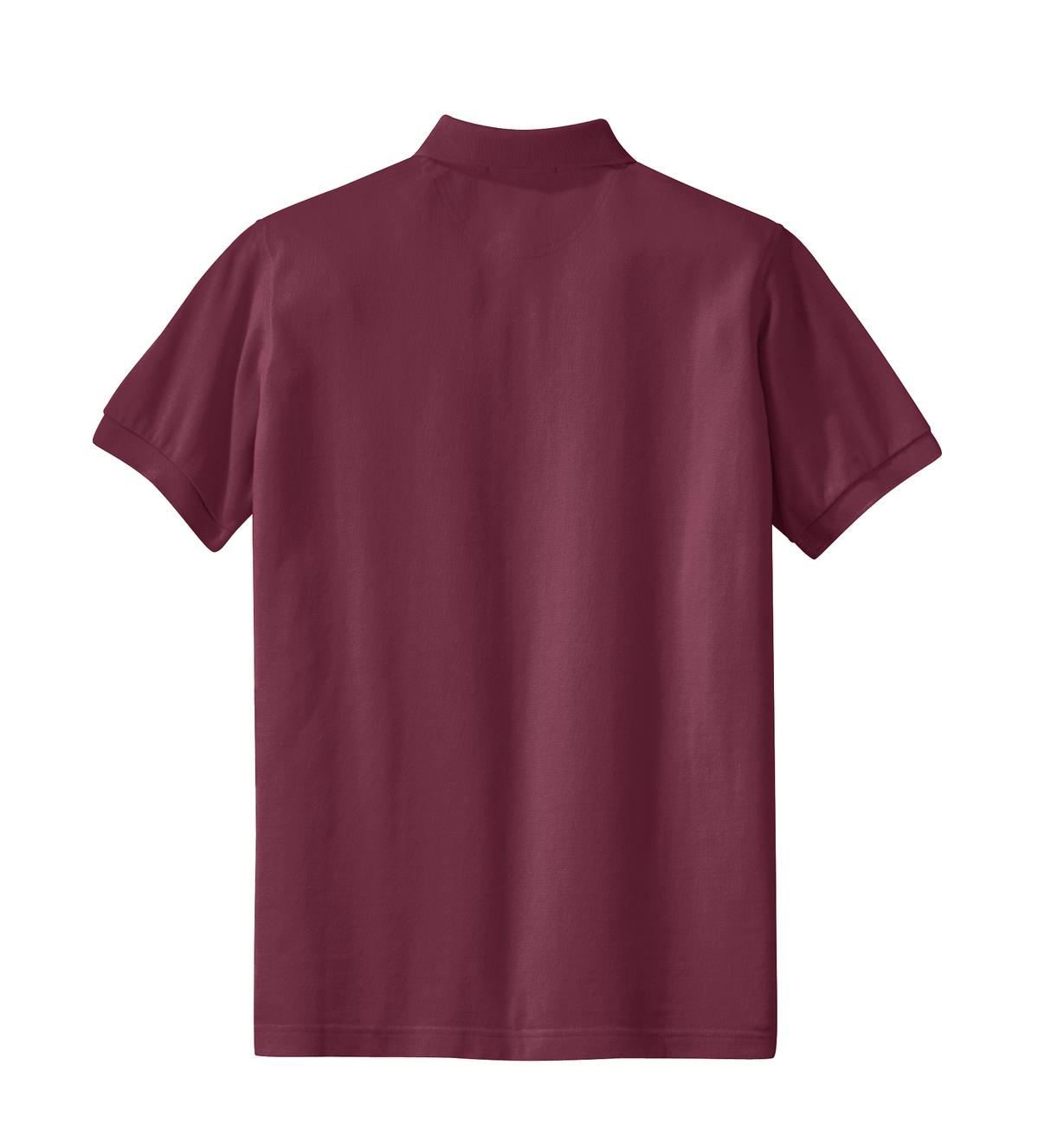 Port Authority Ladies Heavyweight Cotton Pique Polo.  L420