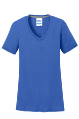 Port & Company Women's Performance Blend V-Neck Tee LPC381V