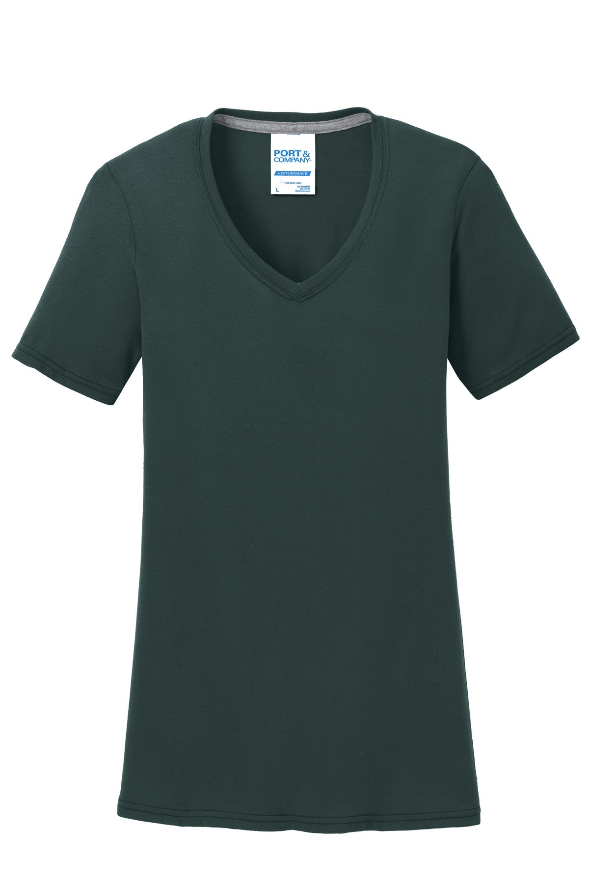 Port & Company Women's Performance Blend V-Neck Tee LPC381V