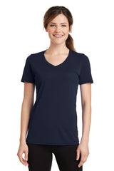 Port & Company Women's Performance Blend V-Neck Tee LPC381V