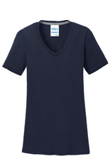 Port & Company Women's Performance Blend V-Neck Tee LPC381V