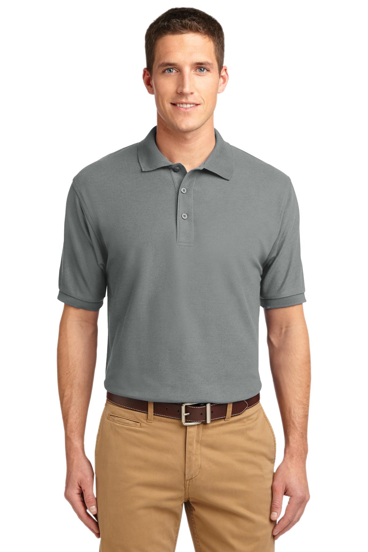 Port Authority Men's Tall Silk Touch Polo.  TLK500
