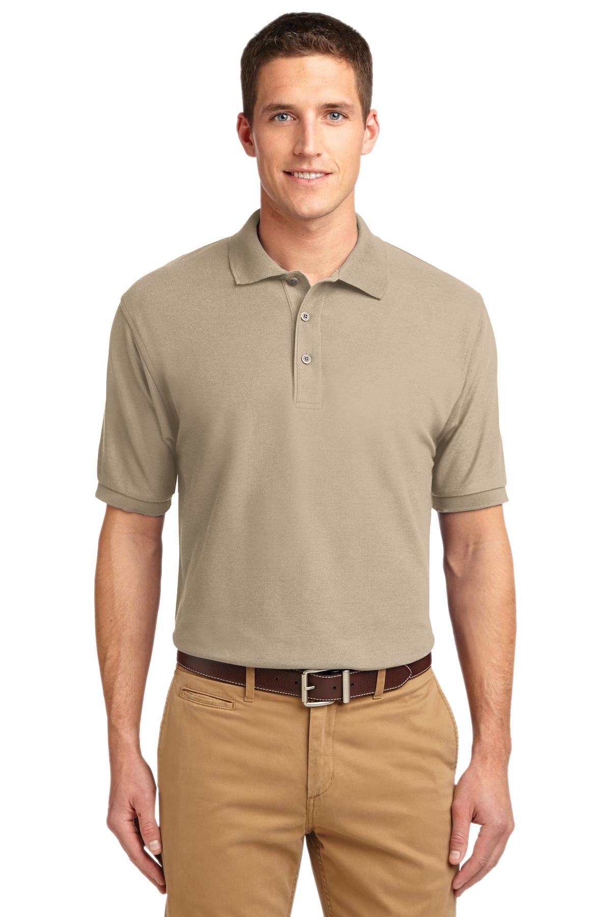Port Authority Men's Tall Silk Touch Polo.  TLK500