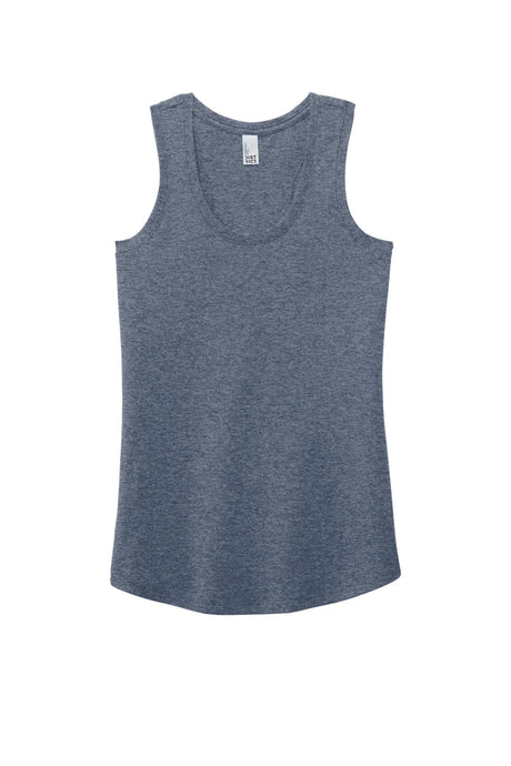 District Women's Perfect Tri Racerback Tank. DM138L 1of2 District