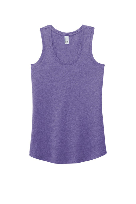 District Women's Perfect Tri Racerback Tank. DM138L 1of2 District