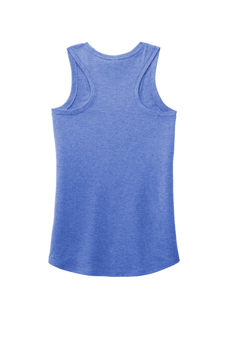 District Women's Perfect Tri Racerback Tank. DM138L 1of2 District