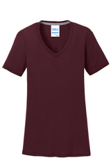 Port & Company Women's Performance Blend V-Neck Tee LPC381V