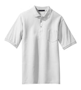 Port Authority Men's Silk Touch Polo with Pocket.  K500P