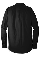 Port Authority Men's Long Sleeve Carefree Poplin Shirt. W100