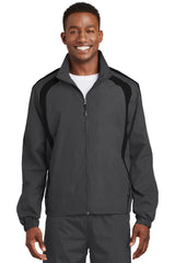 Sport-Tek Men's Colorblock Raglan Jacket