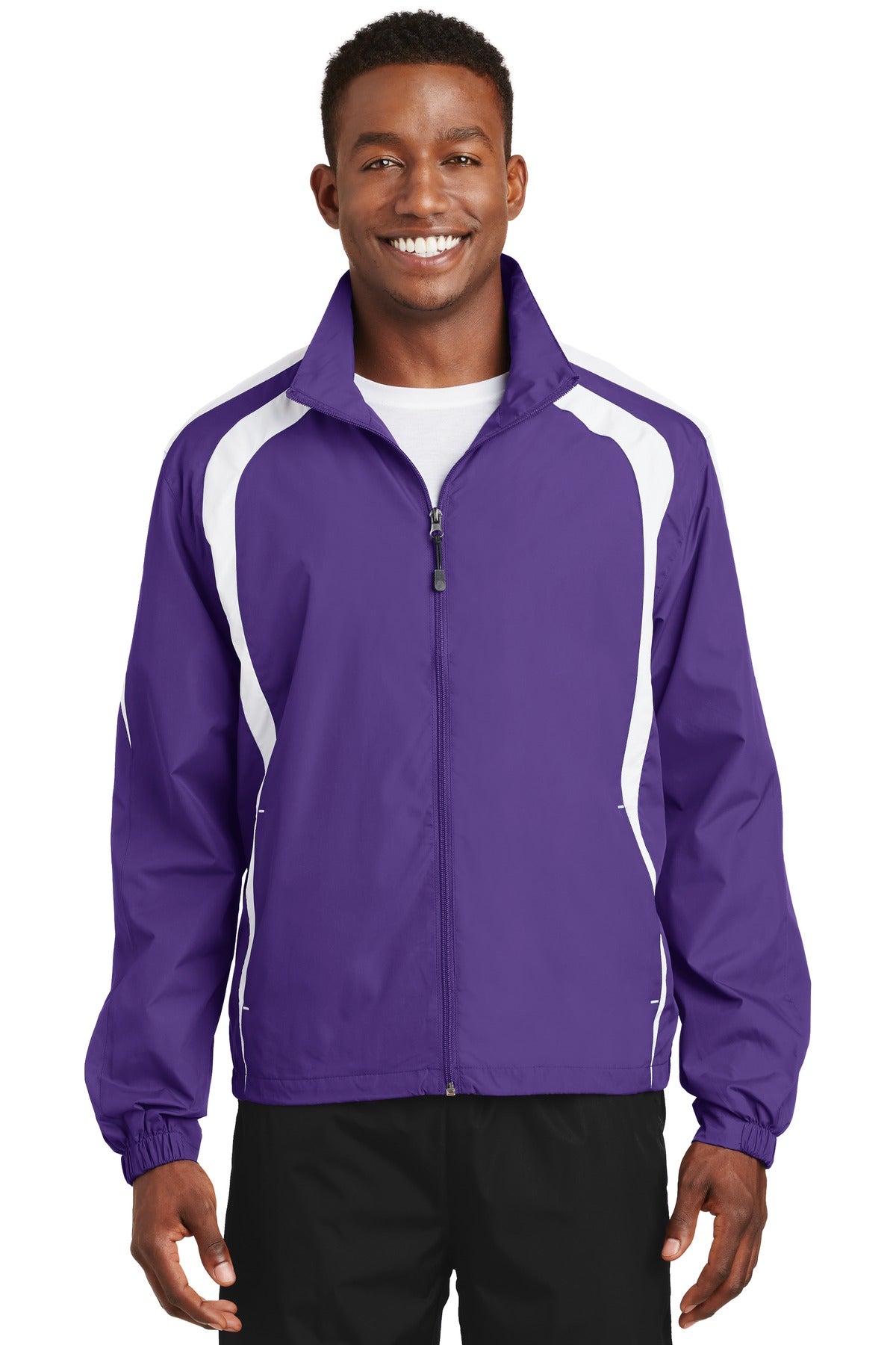 Sport-Tek Men's Colorblock Raglan Jacket