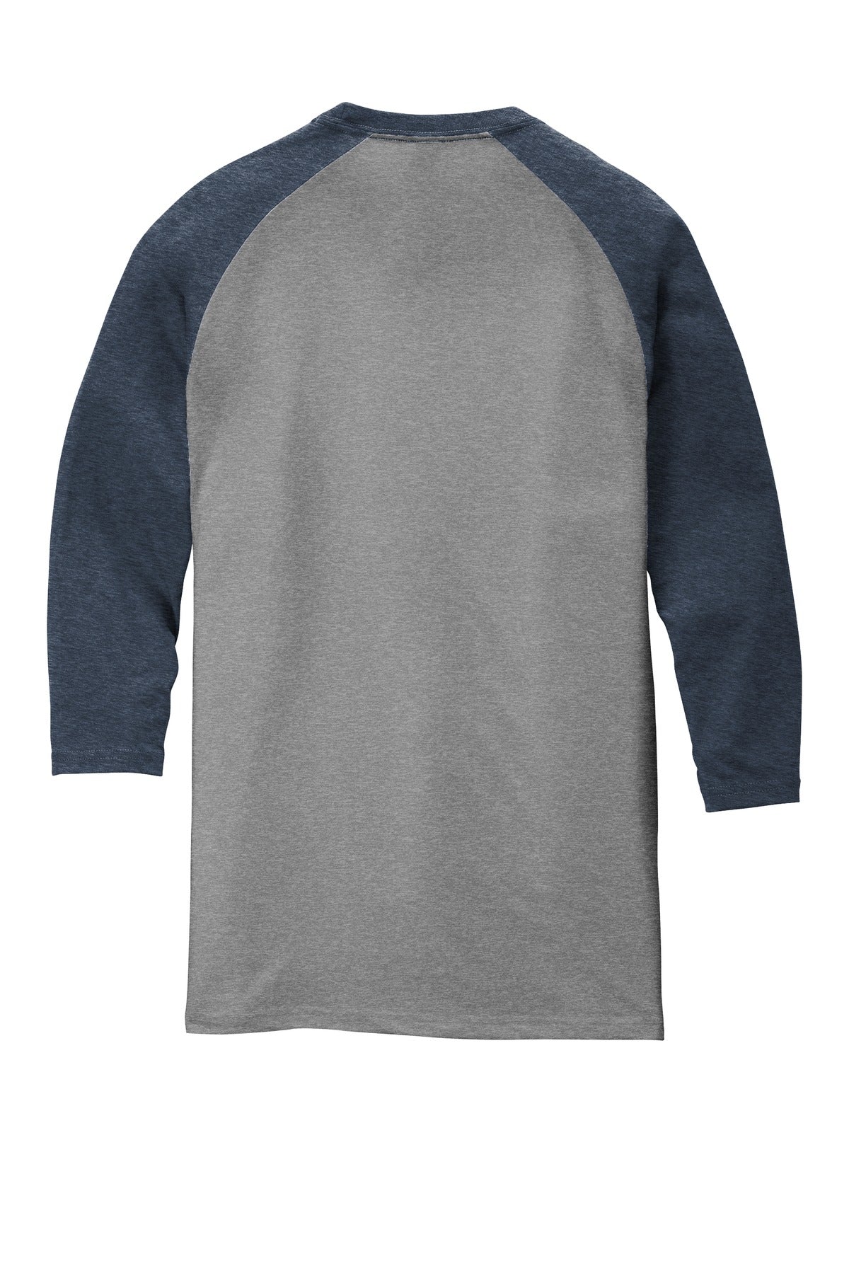 District Men's Perfect Tri 3/4-Sleeve Raglan. DM136 District