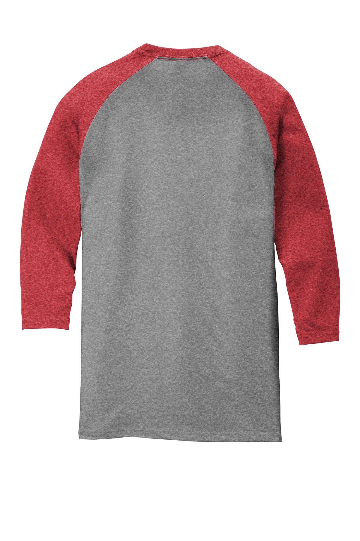 District Men's Perfect Tri 3/4-Sleeve Raglan. DM136 District